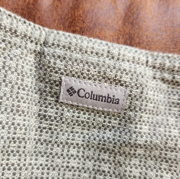 Columbia Green Midi Shift Dress With Pockets - Picture 6 of 7